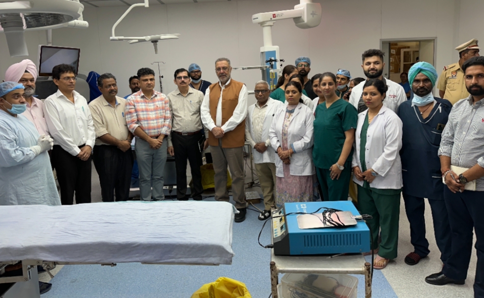 3 ultra modern operation theaters dedicated to patients in Rajindra Hospital